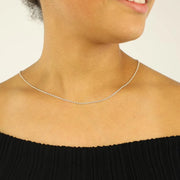 Sterling Silver Chain - Cable Link