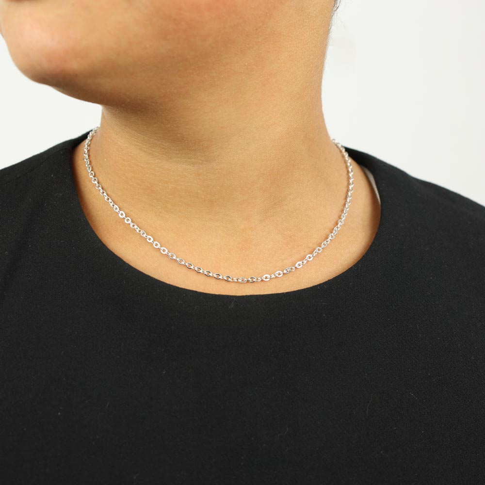 Chaine en Argent - Maille Forçat