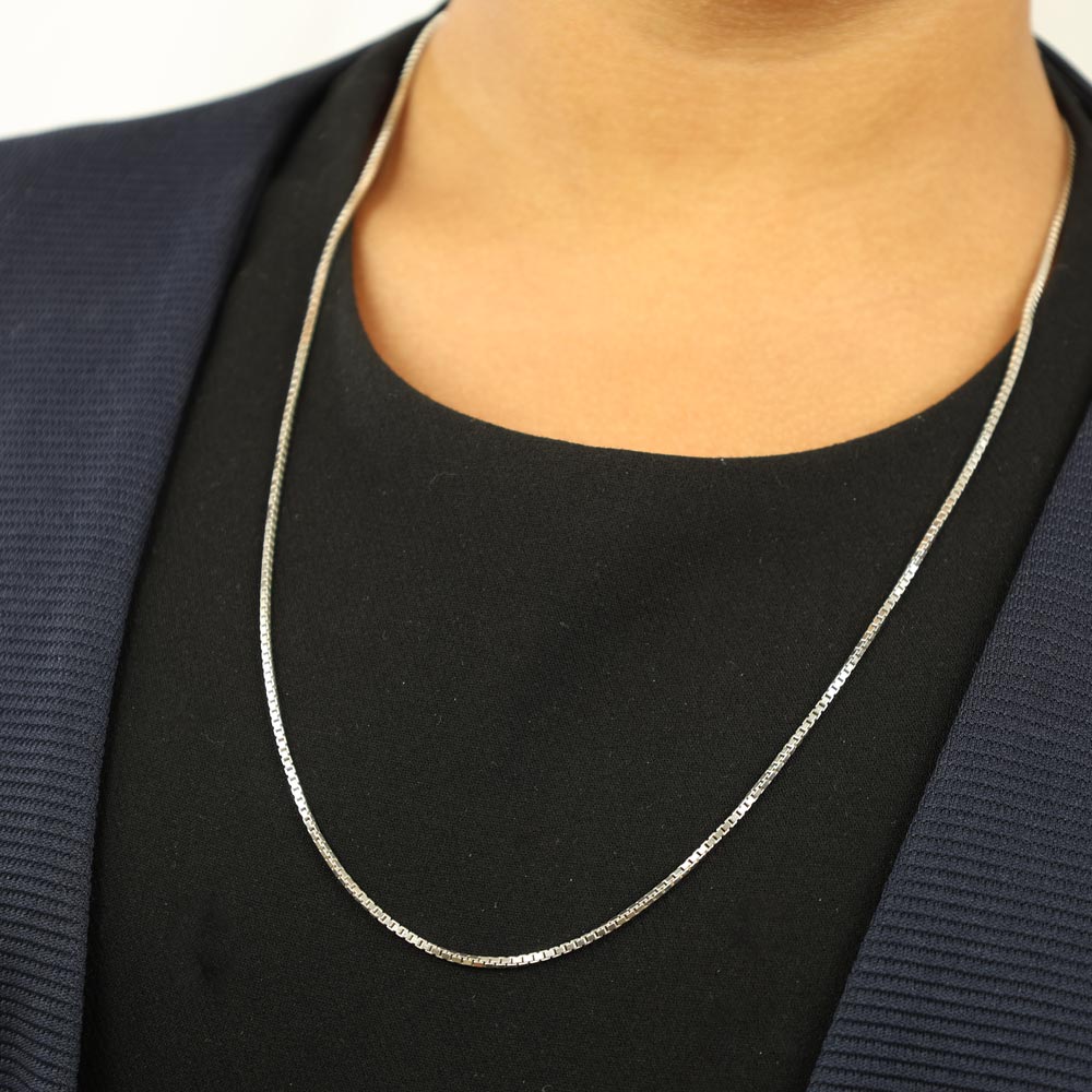 Chaine en Argent - Maille Venitienne