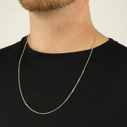 Chaine en Argent - Maille Venitienne