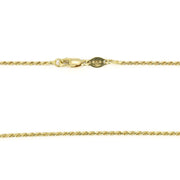 Chaine en Or jaune 18k - Maille "Torsadée"