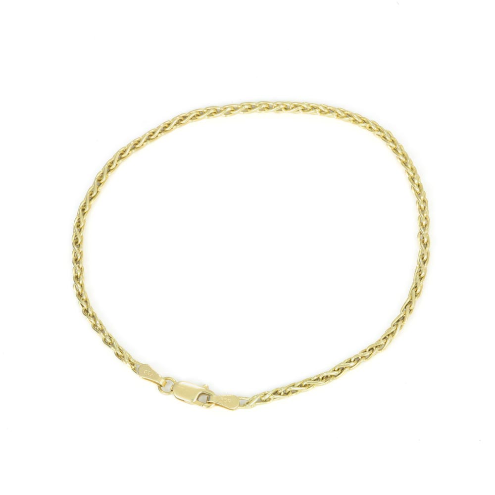 Chaine en Or jaune 18k - Maille "Torsadée"