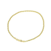 Chaine en Or jaune 18k - Maille "Torsadée"