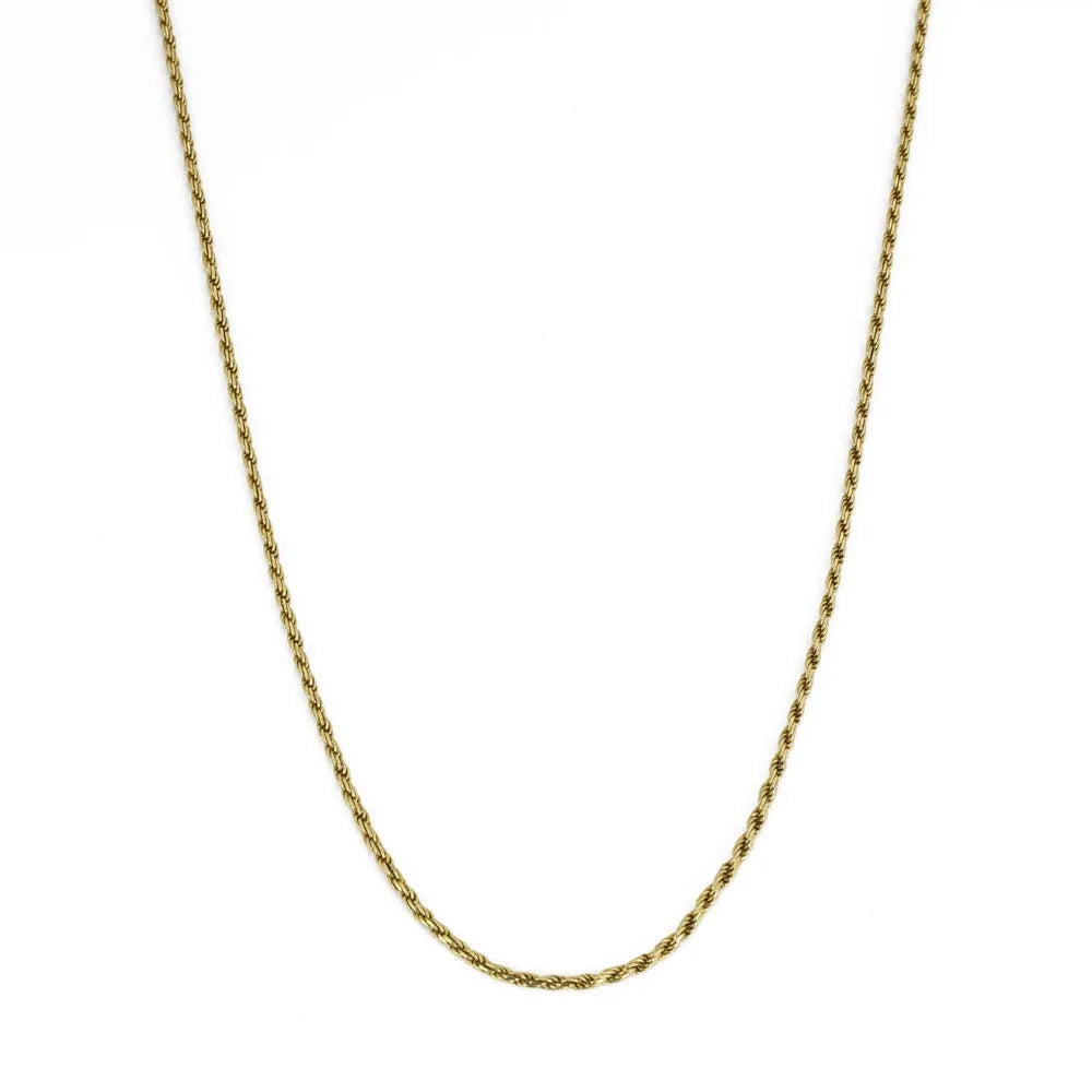 Collares de malla de cuerda