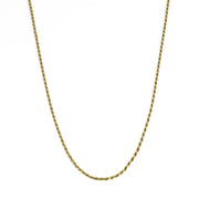 18k Yellow Gold Rope Chain