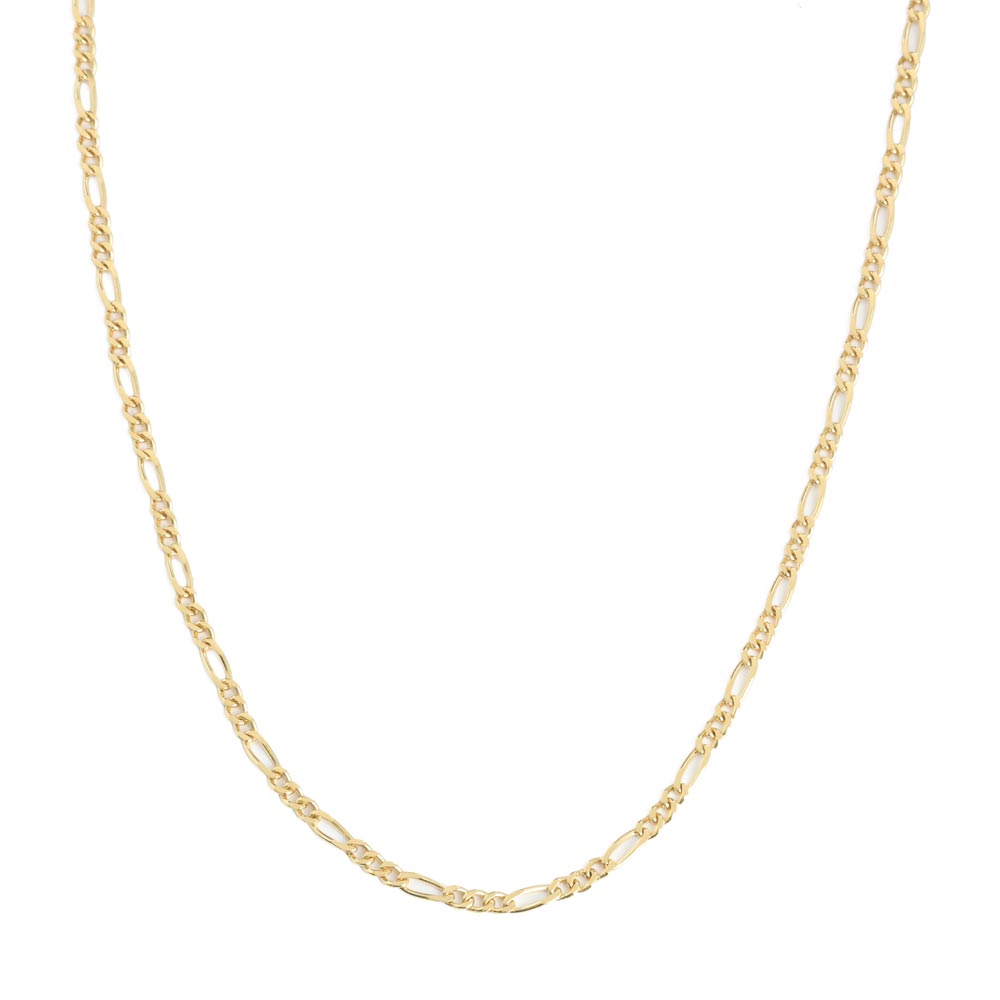Chaine en Or jaune 18k - Maille Forçat