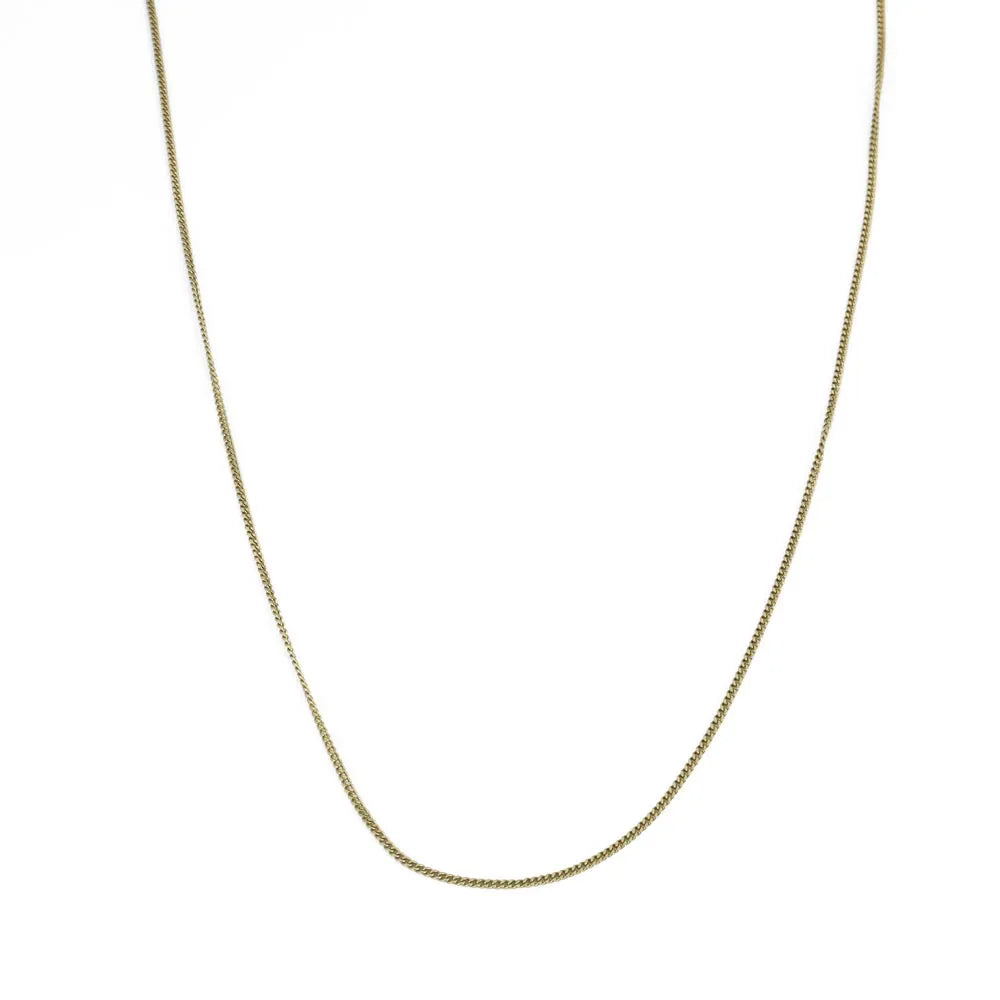 Chaine en Or jaune 18k - Maille Gourmette