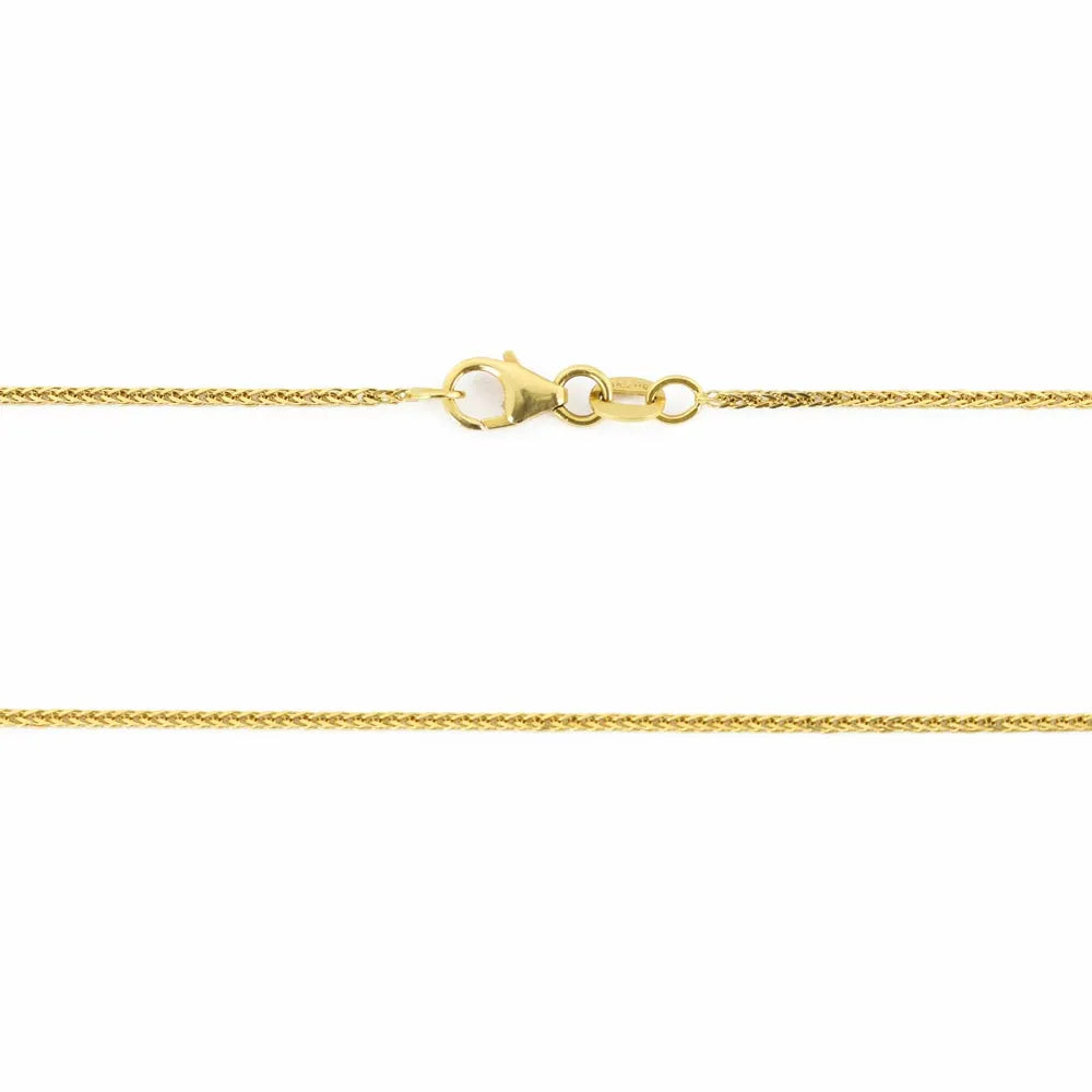 Chaine en Or jaune 18k - Maille Palmier