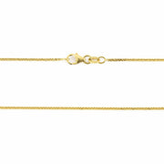 Chaine en Or jaune 18k - Maille Palmier