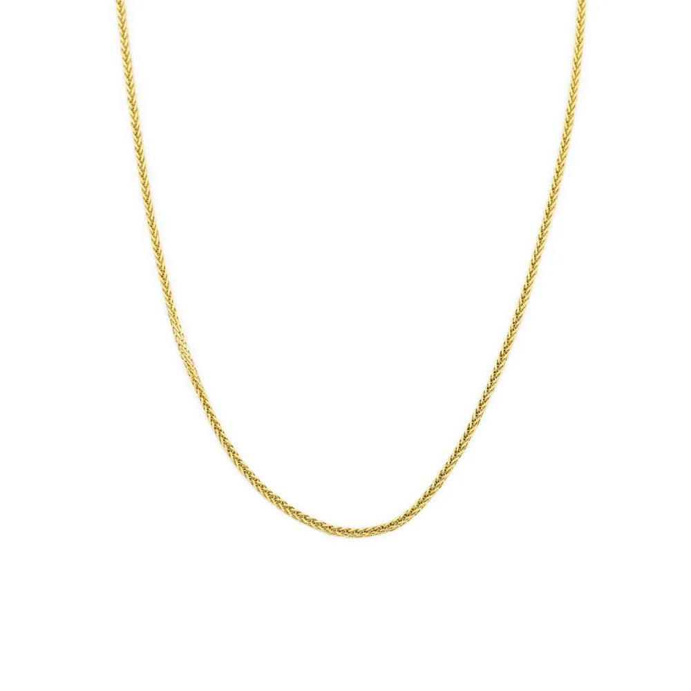 Chaine en Or jaune 18k - Maille Palmier