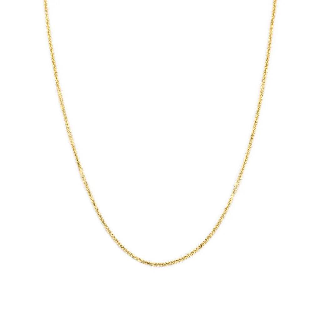 Chaine en Or jaune 18k - Maille Palmier