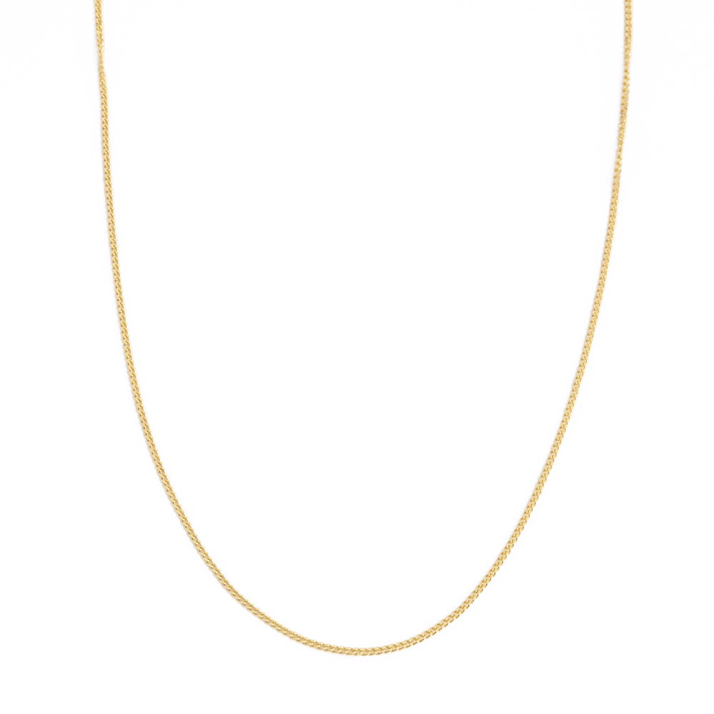 18K Yellow Gold Chain - Venetian Link
