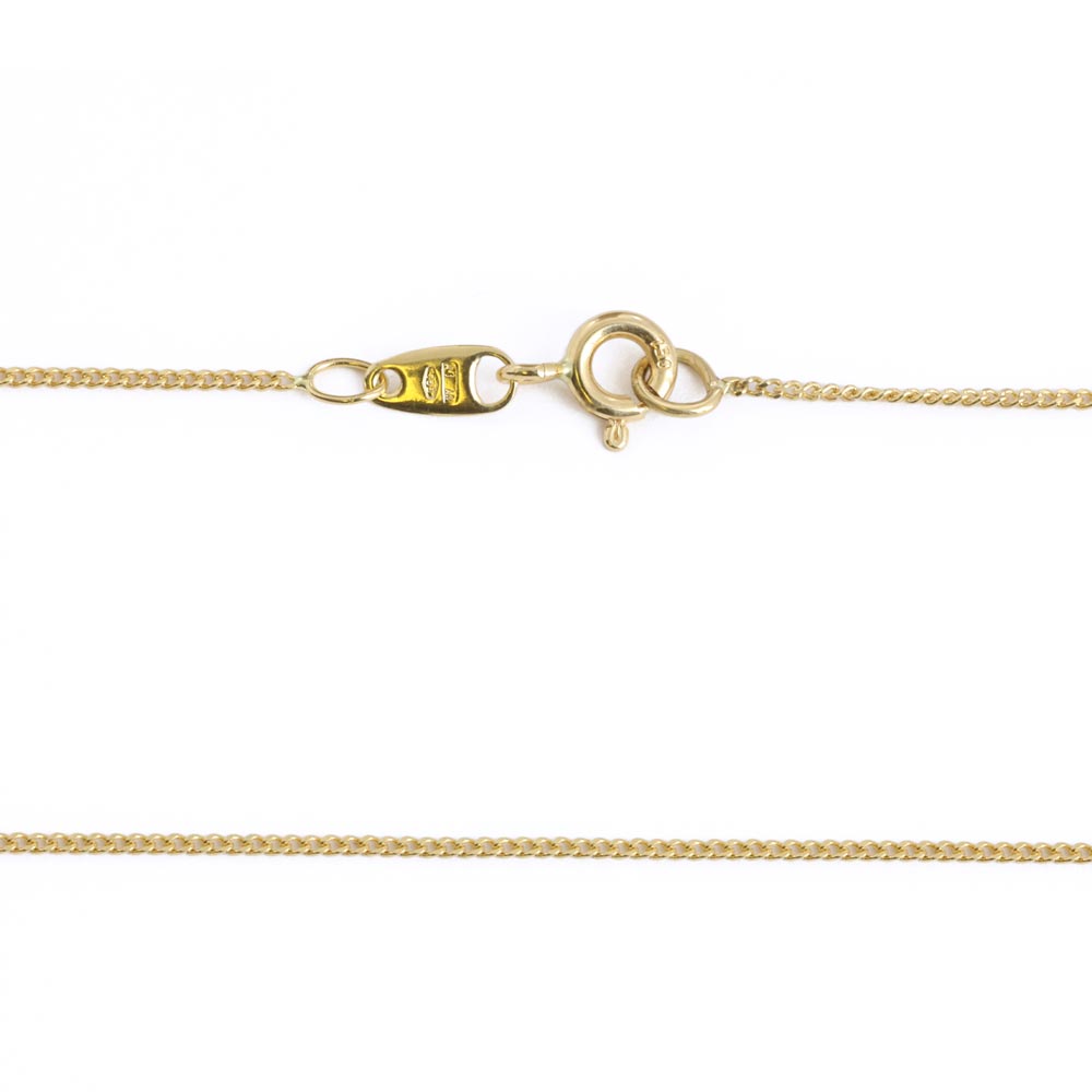 18K Yellow Gold Chain - Venetian Link