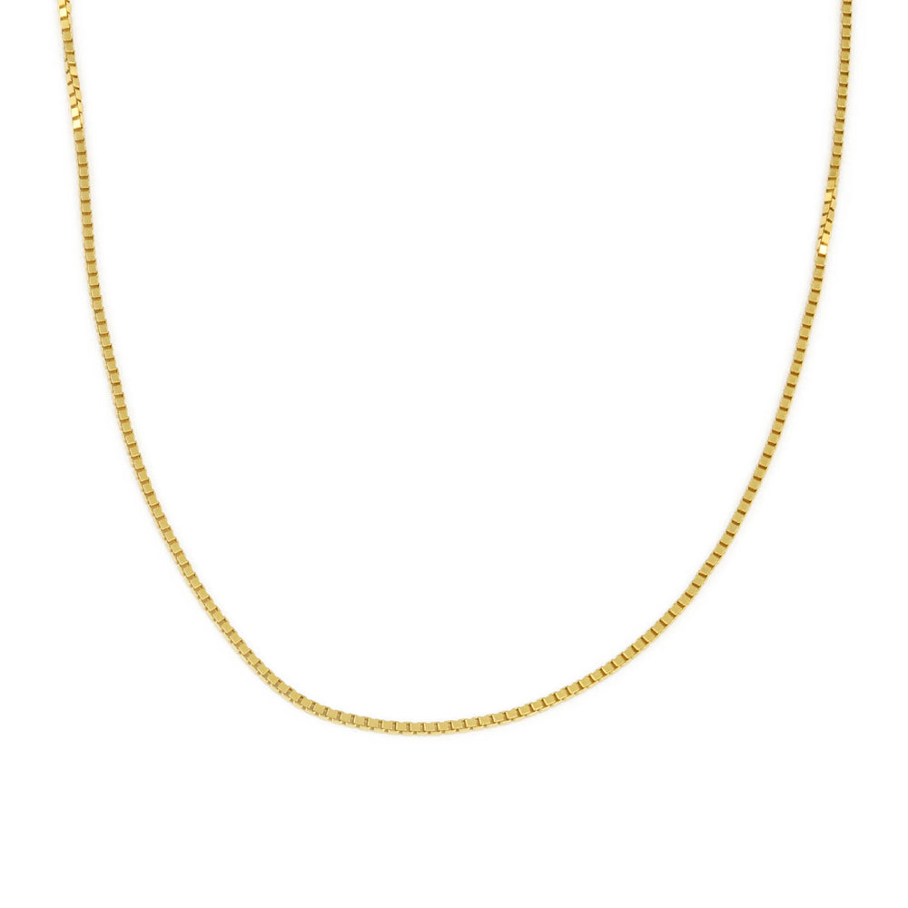 Chaine en Or jaune et blanc 18k - Maille Venitienne