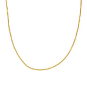 Chaine en Or jaune et blanc 18k - Maille Venitienne
