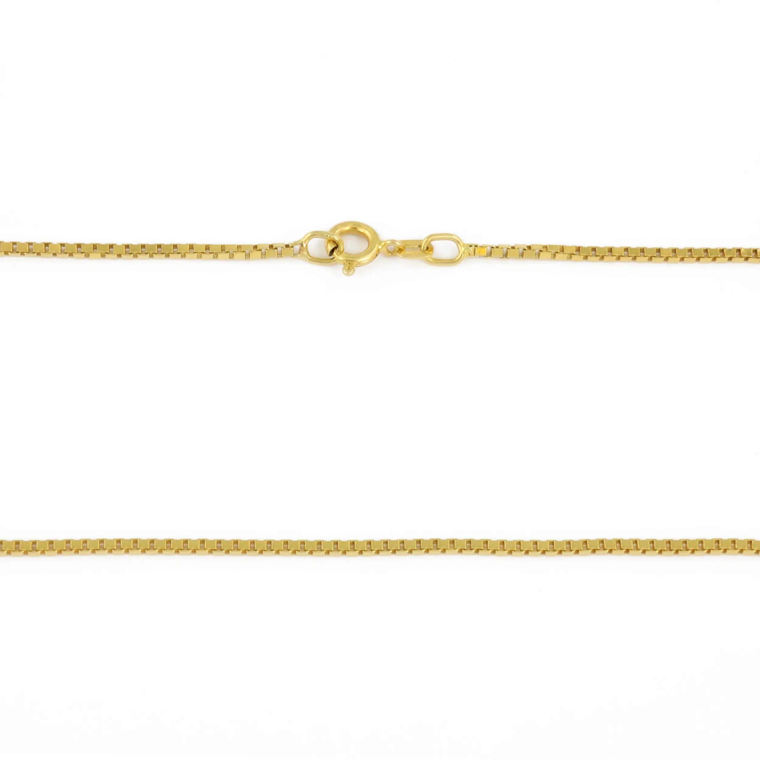 Chaine en Or jaune et blanc 18k - Maille Venitienne