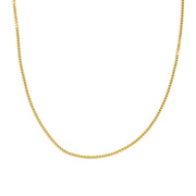 Chaine en Or jaune et blanc 18k - Maille Venitienne