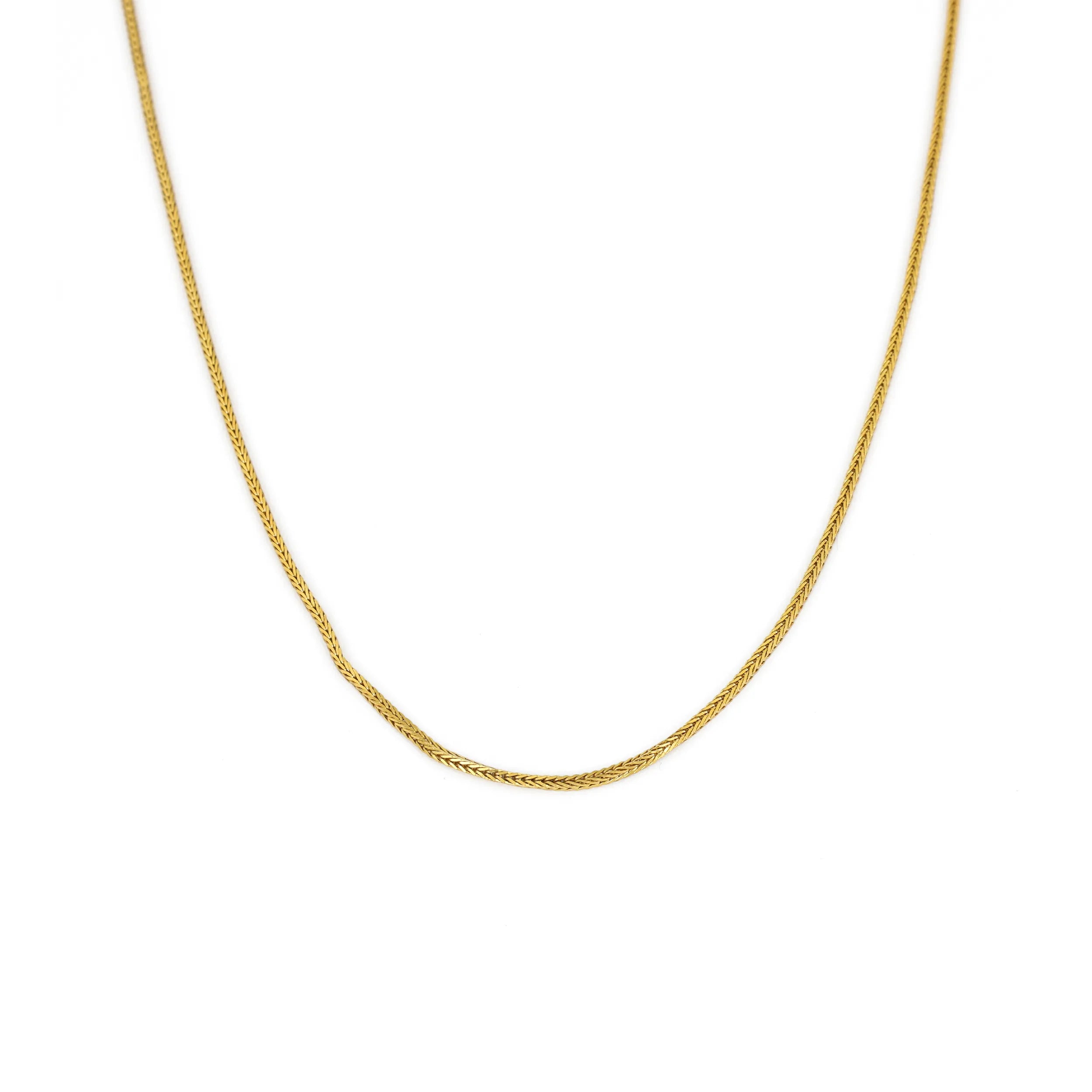 18k Yellow Gold Chain - Palmier Link