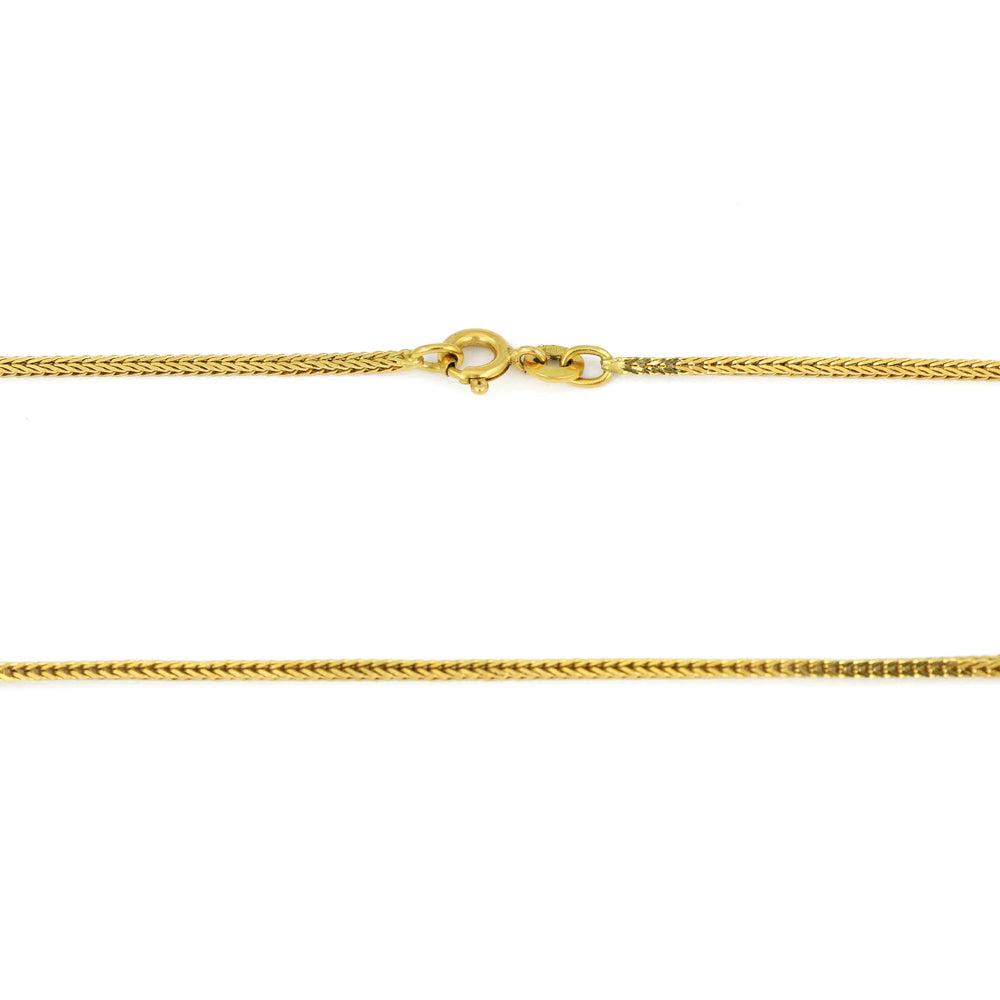 Chaîne en Or jaune 18k - Maille Palmier