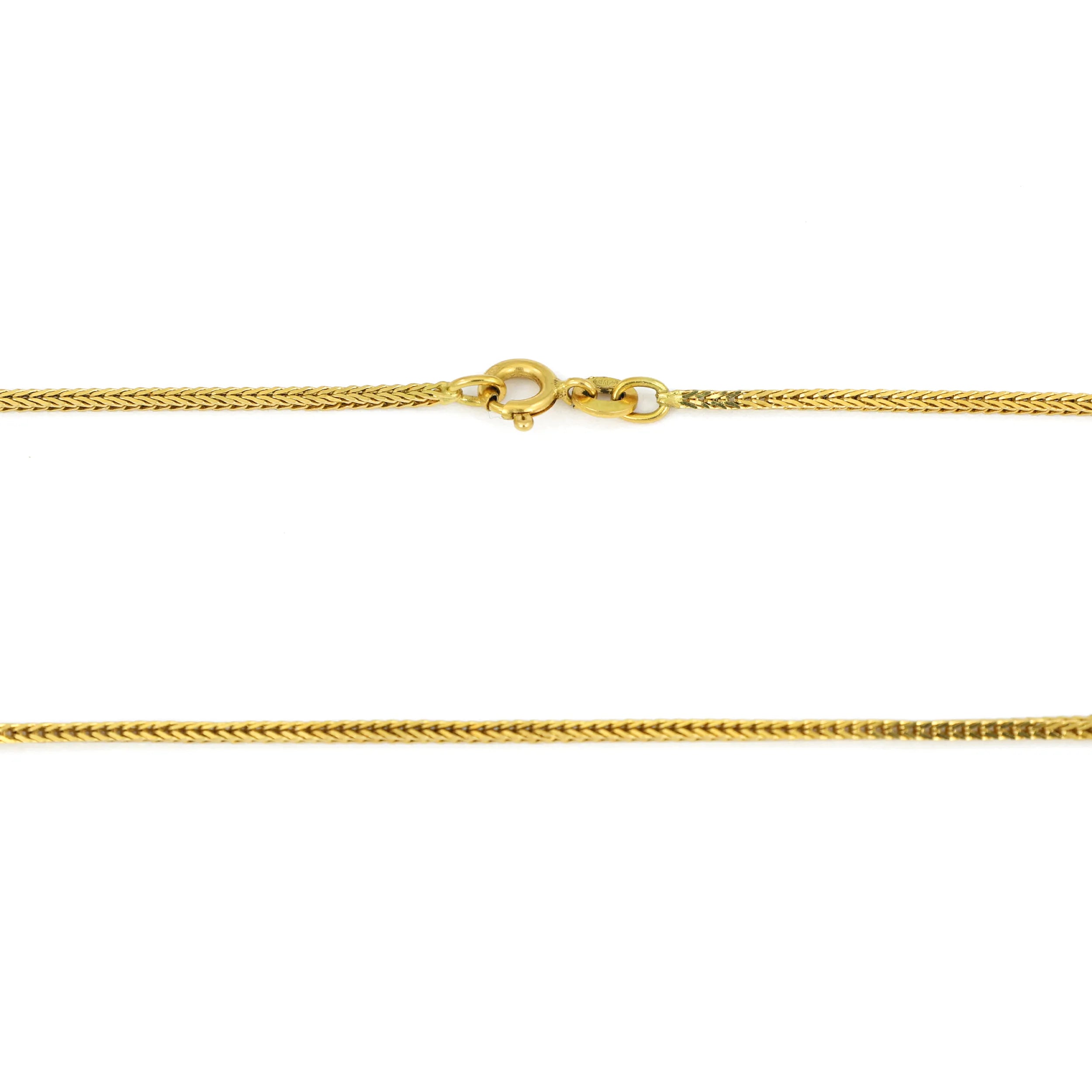 18k Yellow Gold Chain - Palmier Link