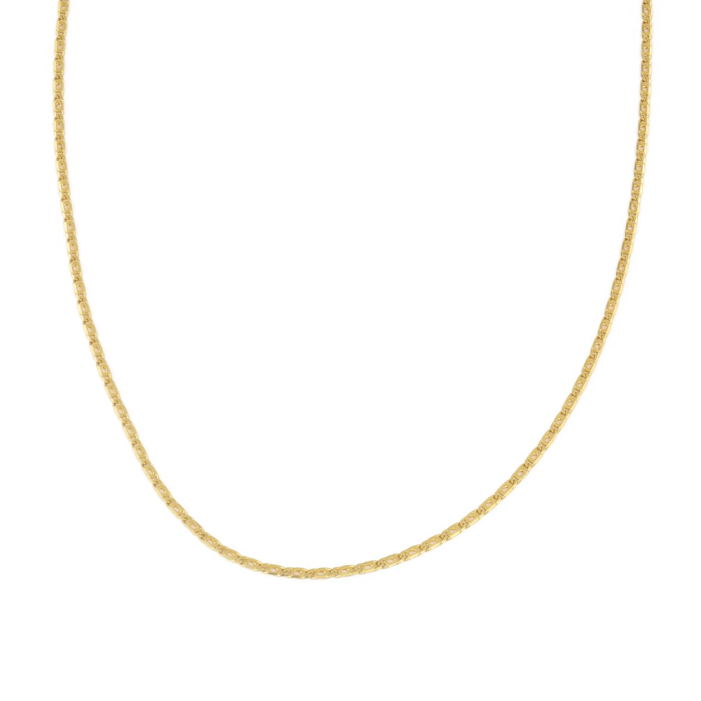 18k Yellow Gold Chain - Egyptian Link