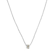 Collier Dinh Van en Or blanc 18k avec Diamant