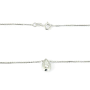 Collier en Or blanc 18k avec Diamant