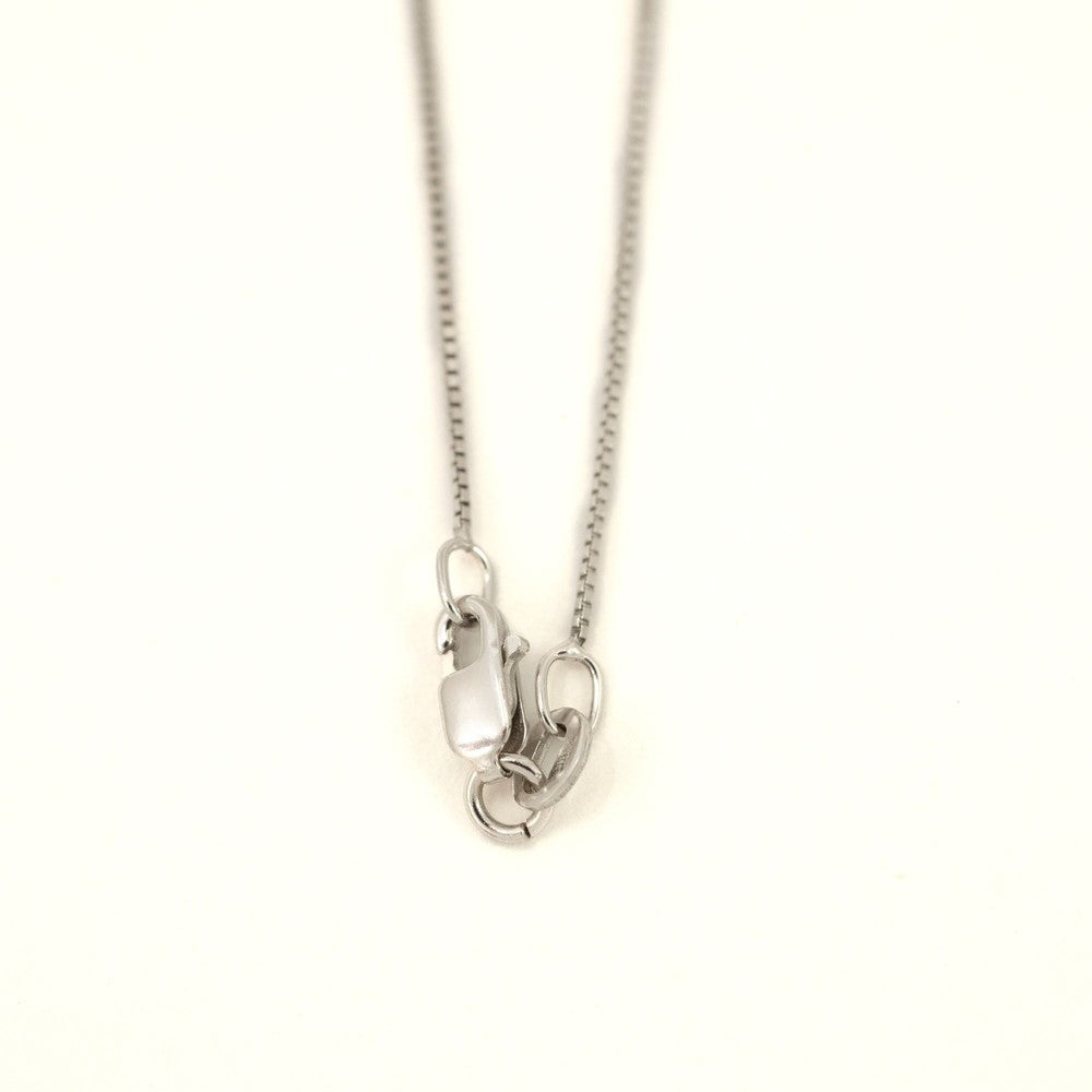 Collier en Or blanc 18k avec Diamants
