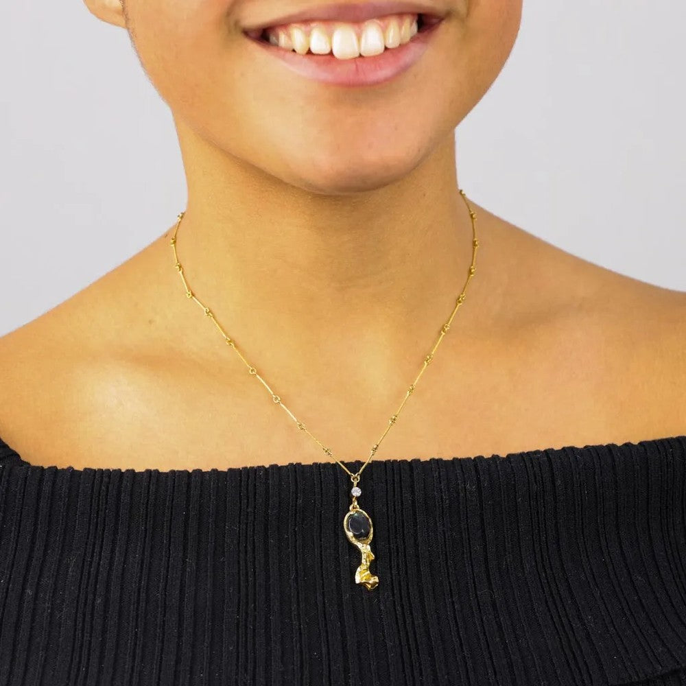 Collier en Or jaune 18k Lapponia
