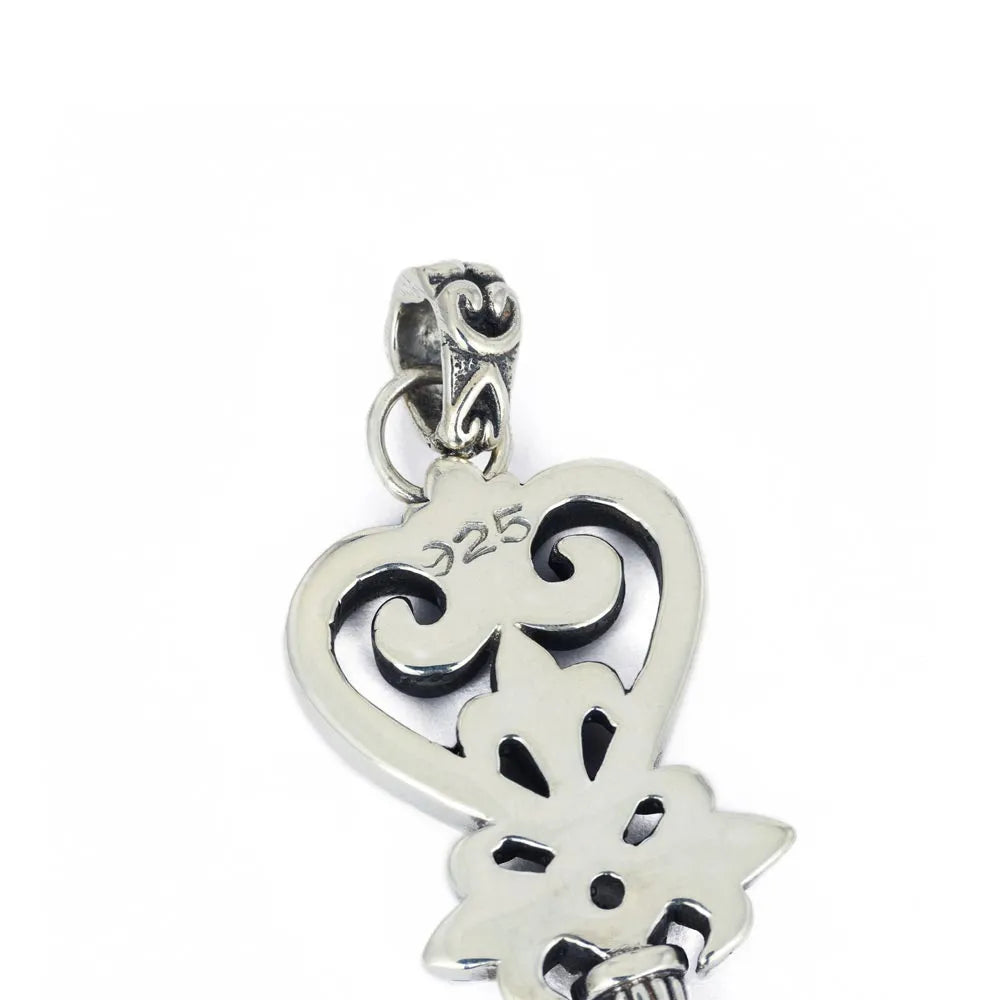 Silver Pendant - "Key" Design