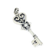 Pendentif en Argent - Motif "Clef"
