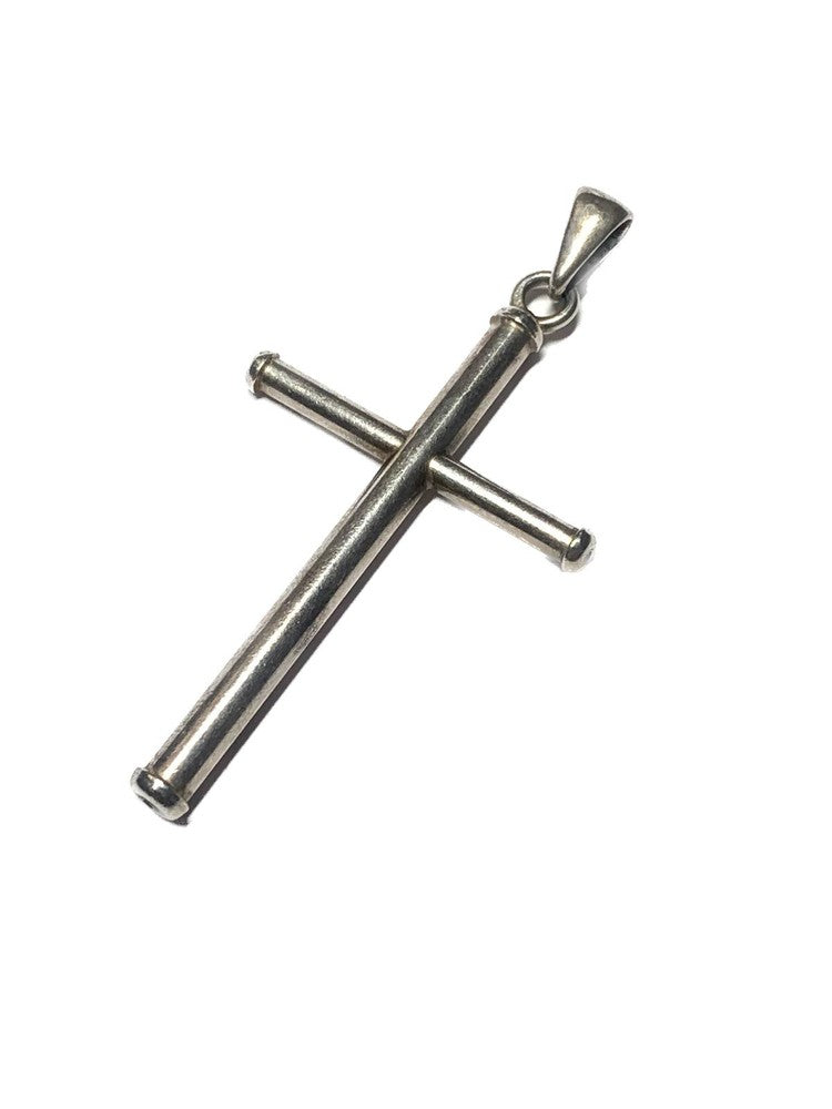 Pendentif en Argent - Motif "Croix Chrétienne"
