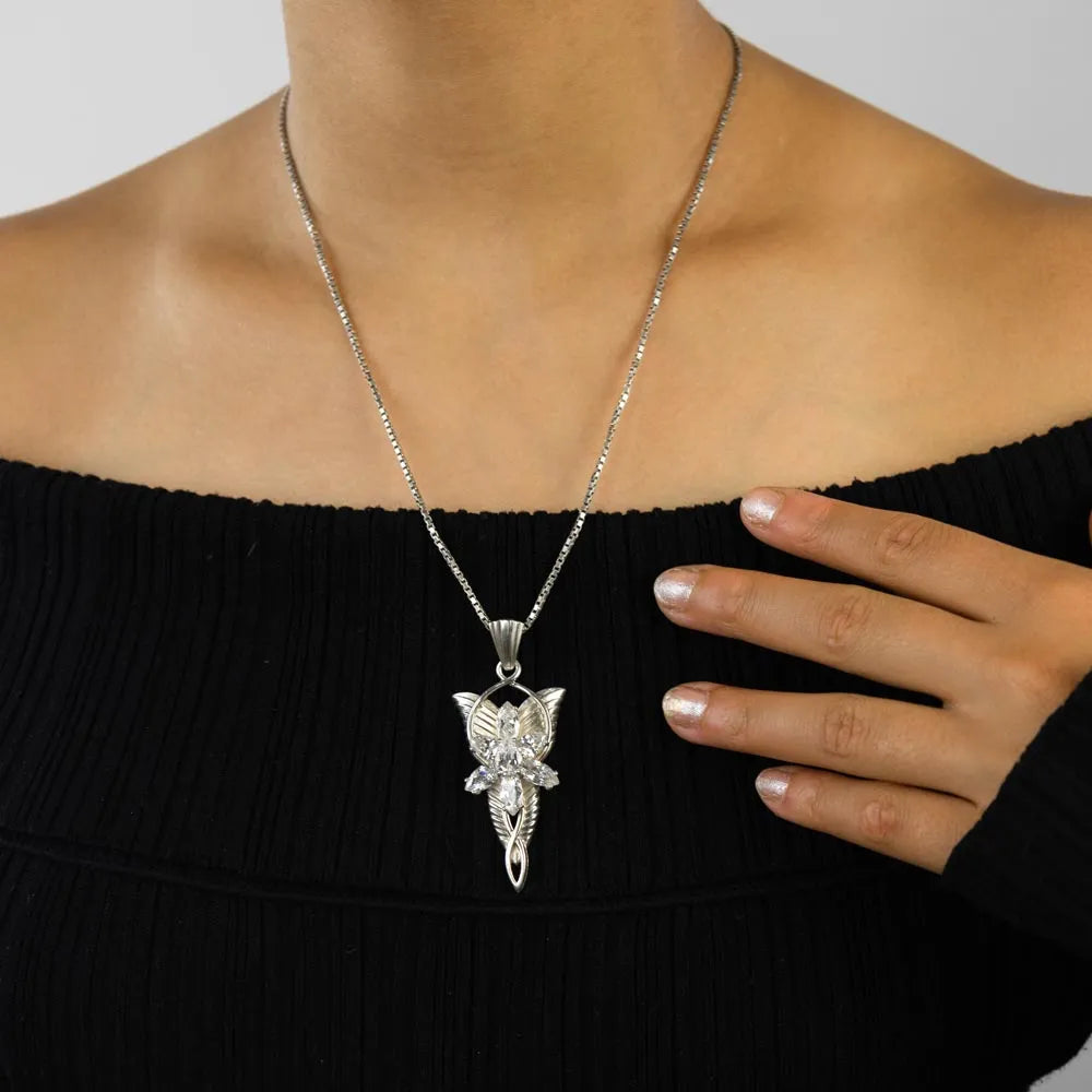 Silver Pendant - "Elven Figurine" Design