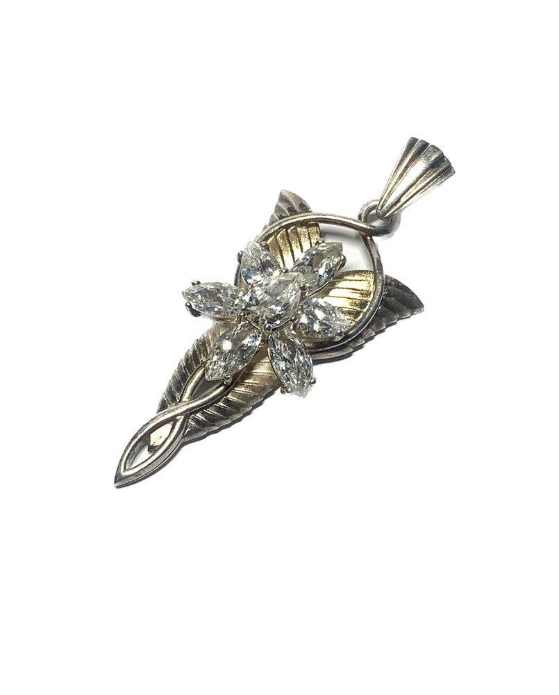 Pendentif en Argent - Motif "Figurine elfique"
