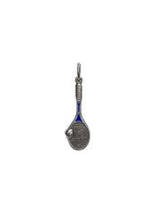 Pendentif en Argent - Motif "Raquette de tennis"