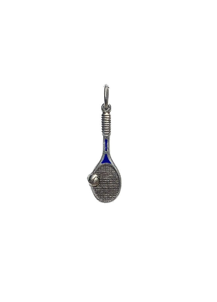Pendentif en Argent - Motif "Raquette de tennis"