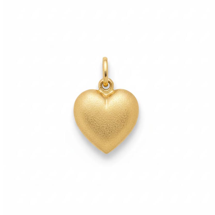 Pendentif en Or jaune 18k - Motif "Coeur"