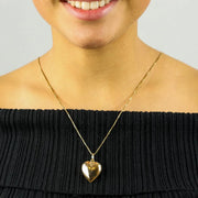 Pendentif en Or jaune 18k - Motif "Coeur"
