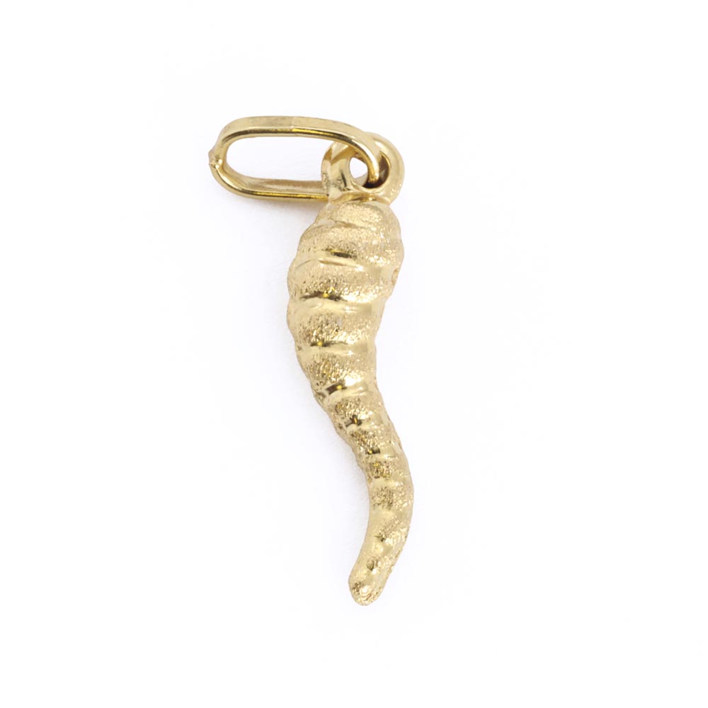 18k Yellow Gold Pendant - "Horn of Plenty" Motif