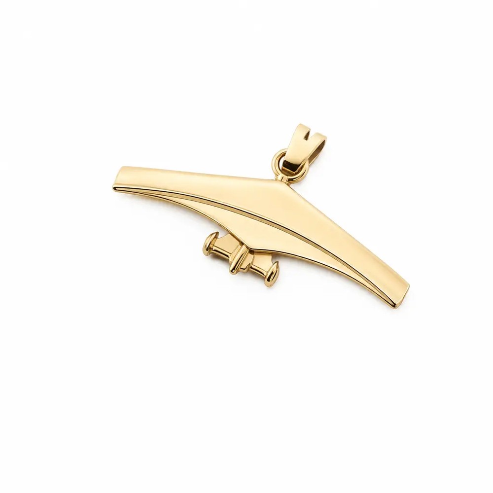 Pendentif en Or jaune 18k - Motif "Deltaplane"