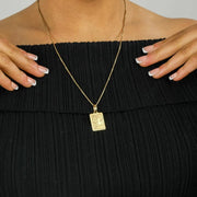 Pendentif en Or jaune 18k - Motif "Signe du zodiaque Sagittaire"
