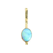 Pendentif en Or jaune 18k avec Opale