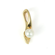 Pendentif en Or jaune 18k avec Perle