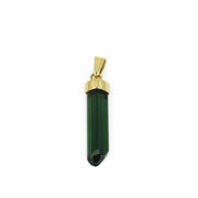 Pendentif en Or jaune 18k avec Tourmaline