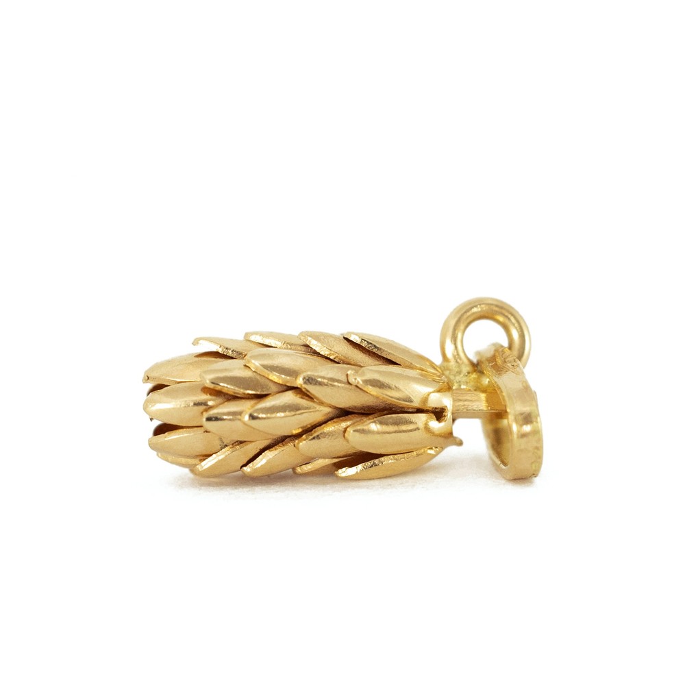 Pendentif en or jaune 18k - Motif "Epis de blé"