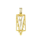 Pendentif en or jaune 18k - Motif "Jésus"