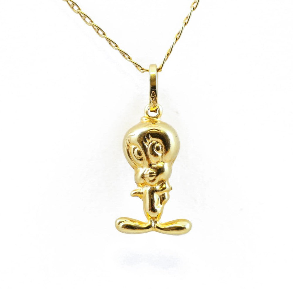Pendentif en or jaune 18k - Motif "Titi"