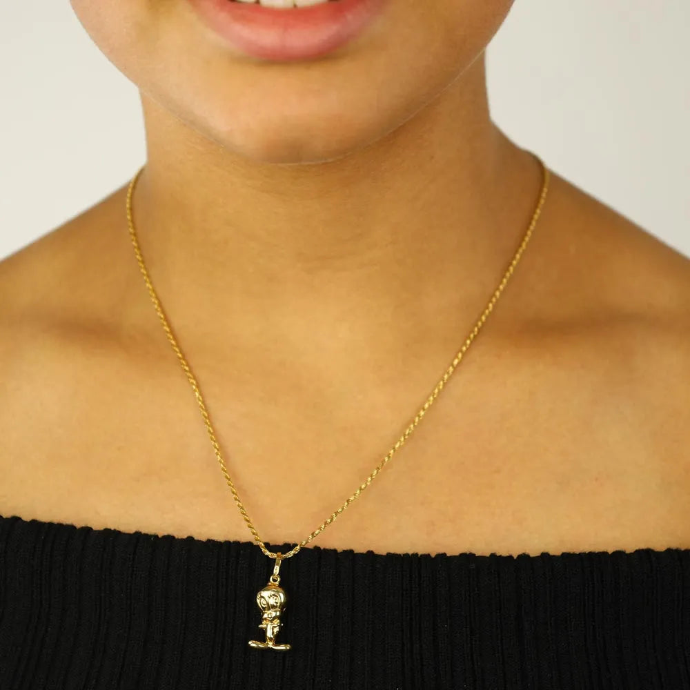 Pendentif en or jaune 18k - Motif "Titi"