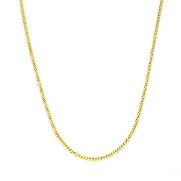 Chaine en Or jaune 18k - Maille "Gourmette"