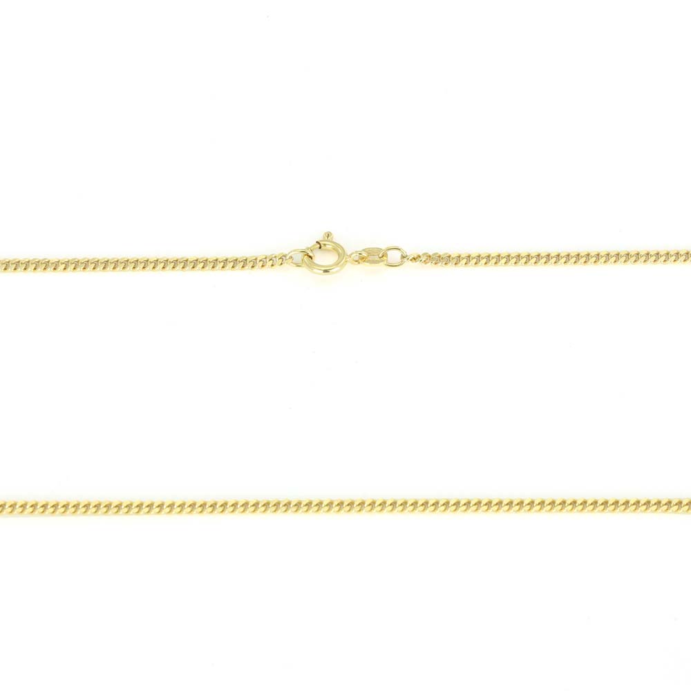 Chaine en Or jaune 18k - Maille "Gourmette"